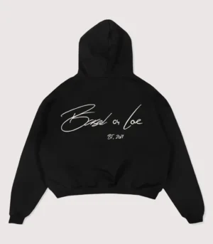 99 Based Signature Hoodie Black